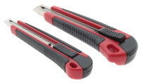 Cuttermesser Set 8-tlg. 18 mm und 9 mm + Ersatzklingen
